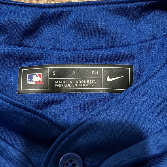 Nike Team MLB Texas Rangers Orwall Short Sleeve T-shirt Size Small Kids - Picture 6 of 6